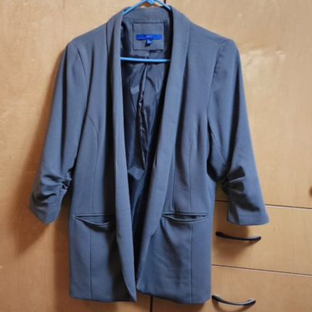 Women's Ruched-sleeve Blazer